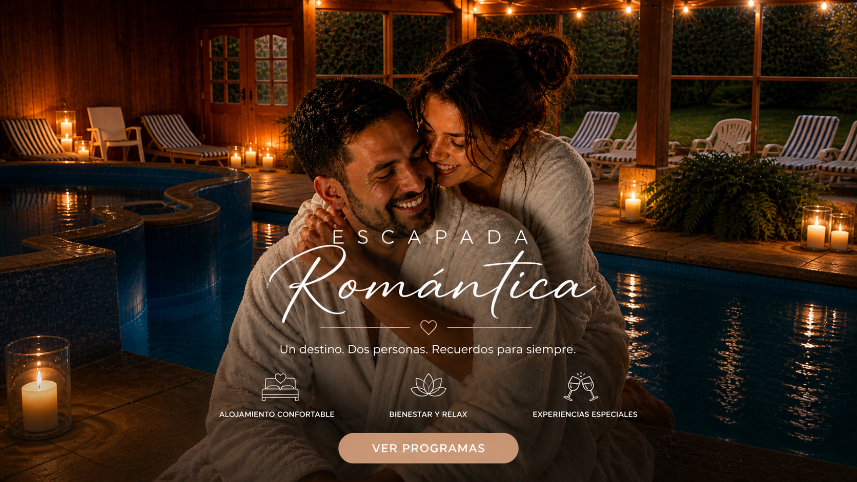 Escapada romántica en Termas Llifén